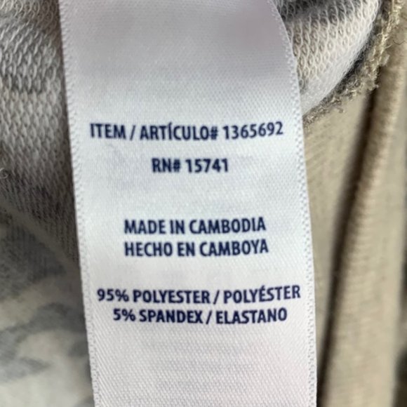 Splendid Light Brown Leopard Print Long Sleeve Pullover - Picture 5 of 5